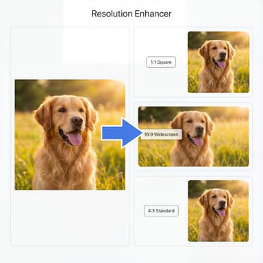 Extend image dimensions example