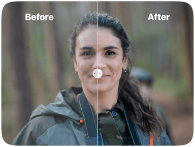 Image quality enhancement comparison